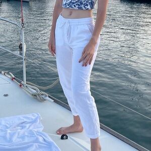 J. Crew Mercantile linen pants